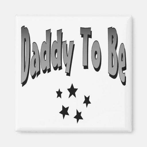 Daddy To Be Fridge Magnets