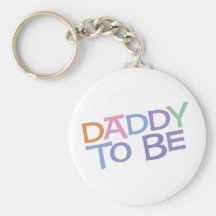Daddy to Be Keychain