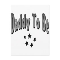 Daddy To Be Postcards
