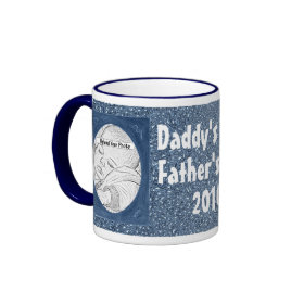 Daddy's 1st Father's Day Personalized Photo Mug