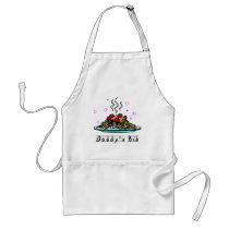 'DADDY'S BIB'  Bib for Adults Apron