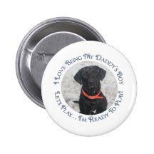 Daddy's Boy 3 Pinback Button