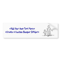 Daddy's Boy Bumper Sticker