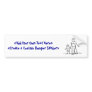 Daddy's Boy Bumper Sticker