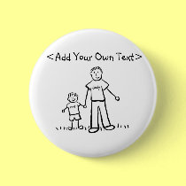 Daddy's Boy Button buttons