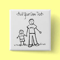 Daddy's Boy Button