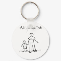 Daddy's Boy Keychain by donnabellas Daddy's Boy Keychain