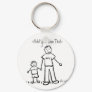 Daddy's Boy Keychain