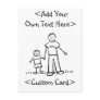 Daddy's Boy Postcard