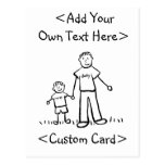 Daddy's Boy Postcard