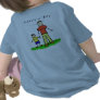Daddy's Boy T-Shirt (Brunette Drawing Back Sides)