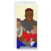 Daddy's Bundles Bookmark rack cards by PharrisArt_Greetings Daddy's Bundles Bookmark rack cards