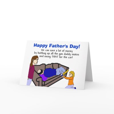 Daddy's contribution Father's Day Card by frankshooter