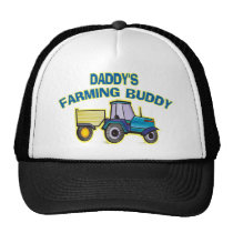 Daddy's Farming Buddy Trucker Hats