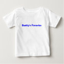 Daddy's Favorite Front t-shirts by jjnewett Daddy's Favorite Front t-shirts