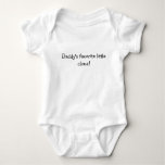 Daddy's favorite little clone! t-shirts