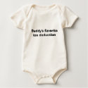 Daddy's favorite tax deduction t-shirts by LittleBites Daddy's favorite tax deduction t-shirts