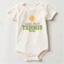 Daddy's Future Tennis Buddy Baby Onesie Tshirt