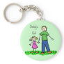 Daddy's Girl Blond Keychain (Customize)