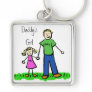 Daddy's Girl Blond Keychain (Customize)