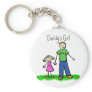 Daddy's Girl Blond Keychain (Customize)