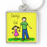 Daddy's Girl Brunette Keychain (Customize)