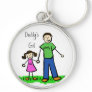Daddy's Girl Brunette Keychain (Customize)