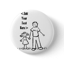 Daddy's Girl Button by donnabellas Daddy's Girl Button
