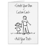 Daddy's Girl Card cards