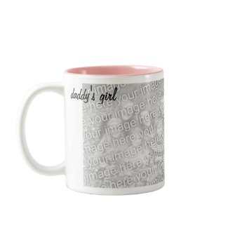 Daddy's Girl -- Customizable photo mug