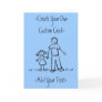 Daddy's Girl Customize Message Greeting Card