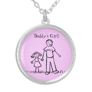 Daddy's Girl Father and Daughter Necklace Jewelry