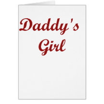 Daddy's Girl Greeting Cards