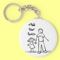 Daddy's Girl Keychain