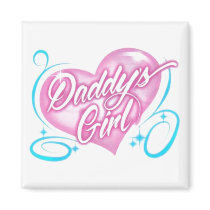 Daddy's Girl magnets by kokobaby Daddy's Girl magnets