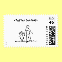 Daddy's Girl Postage postage