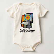 Daddy's Helper Computer Games t-shirts