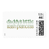 Daddy's Irish princess postage