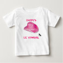  DADDY'S LIL' COWGIRL t-shirts