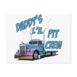Daddy's L'il Pit Crew postcards