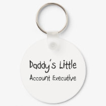 Daddy's Little Account Executive keychains