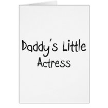 Daddy's Little Actress cards by professions Daddy's Little Actress cards