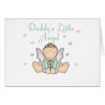 Daddy's Little Angel Greeting Card