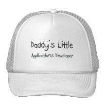 Daddy's Little Applications Developer Trucker Hats
