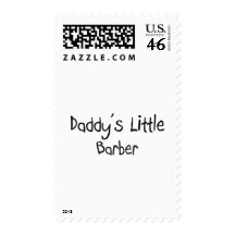 Daddy's Little Barber Stamps