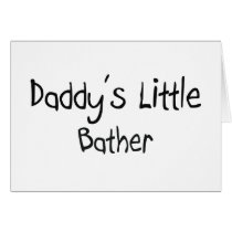Daddy's Little Bather Cards