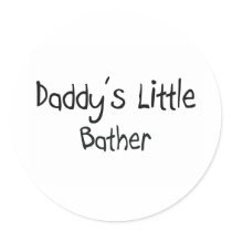 Daddy's Little Bather stickers by professions Daddy's Little Bather stickers