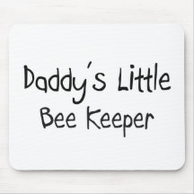 Daddy's Little Bee Keeper Mouse Pad