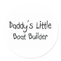 Daddy's Little Boat Builder stickers by professions Daddy's Little Boat Builder stickers