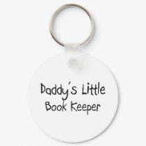 Daddy's Little Book Keeper keychains